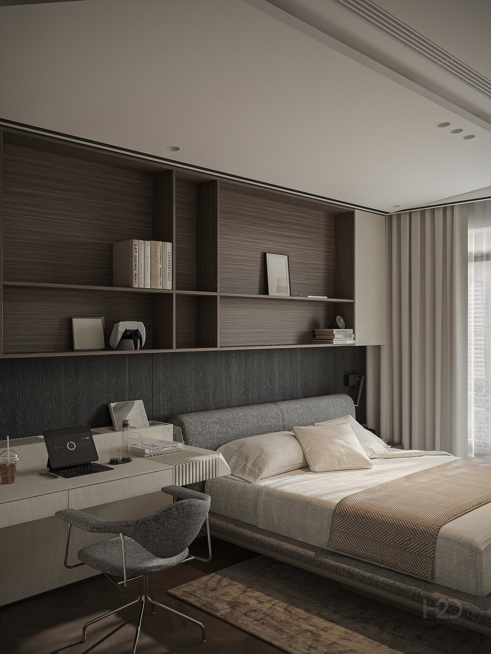 Bàn làm việc phòng ngủ nhỏ
